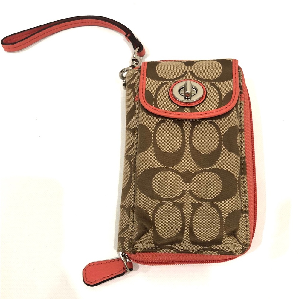 Zip Wallet Wristlet Phone Case